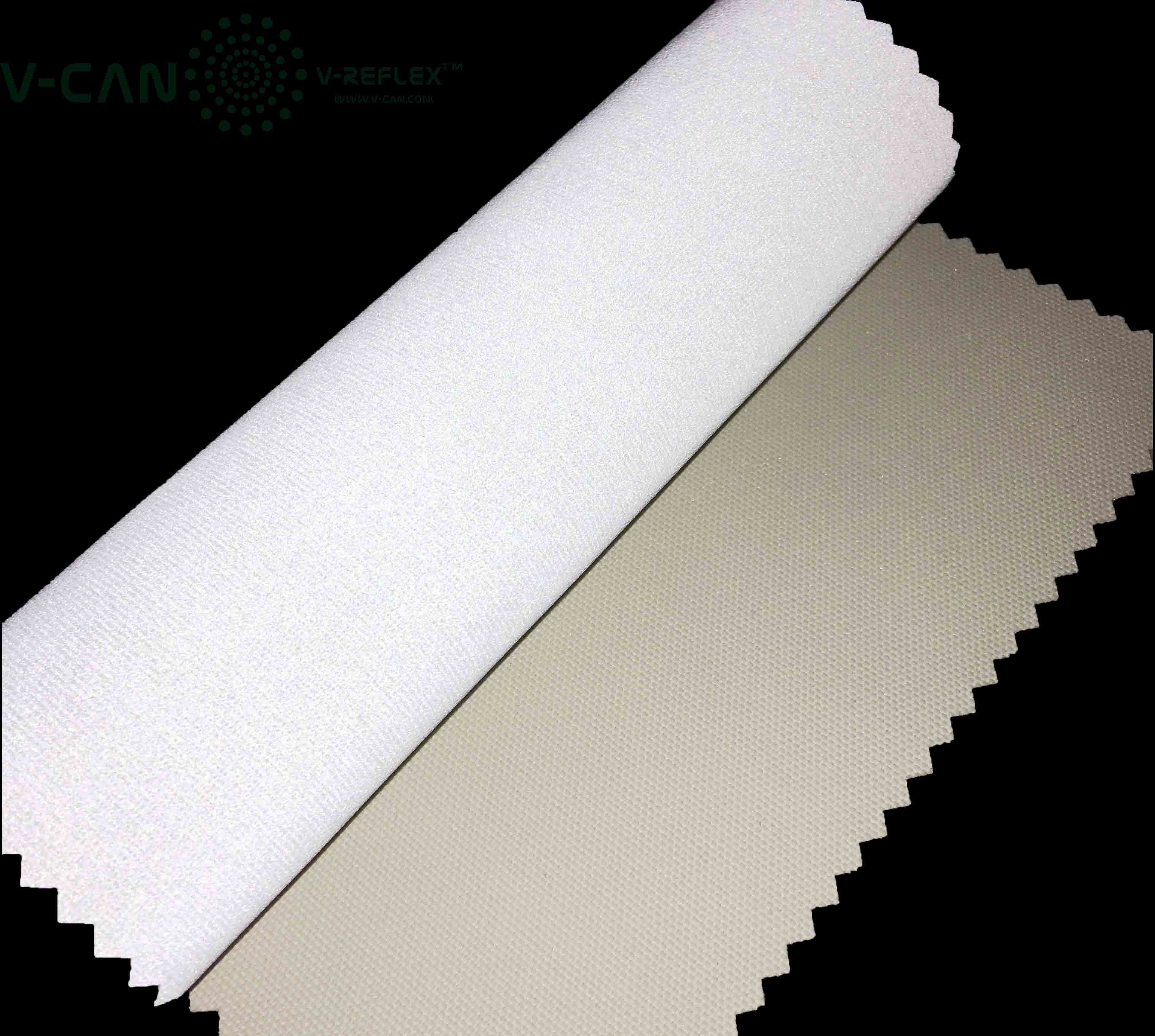 RF-HW9065 Series | Cordura Backing | White | Rough-Surface | Reflecting White Lights